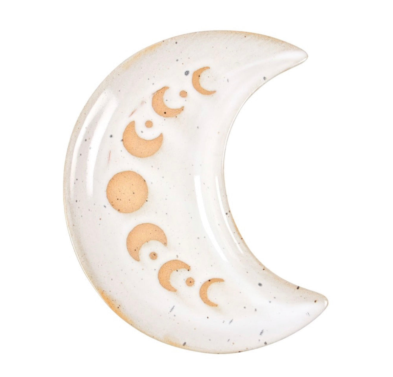 Moon Phase Ceramic Trinket Tray