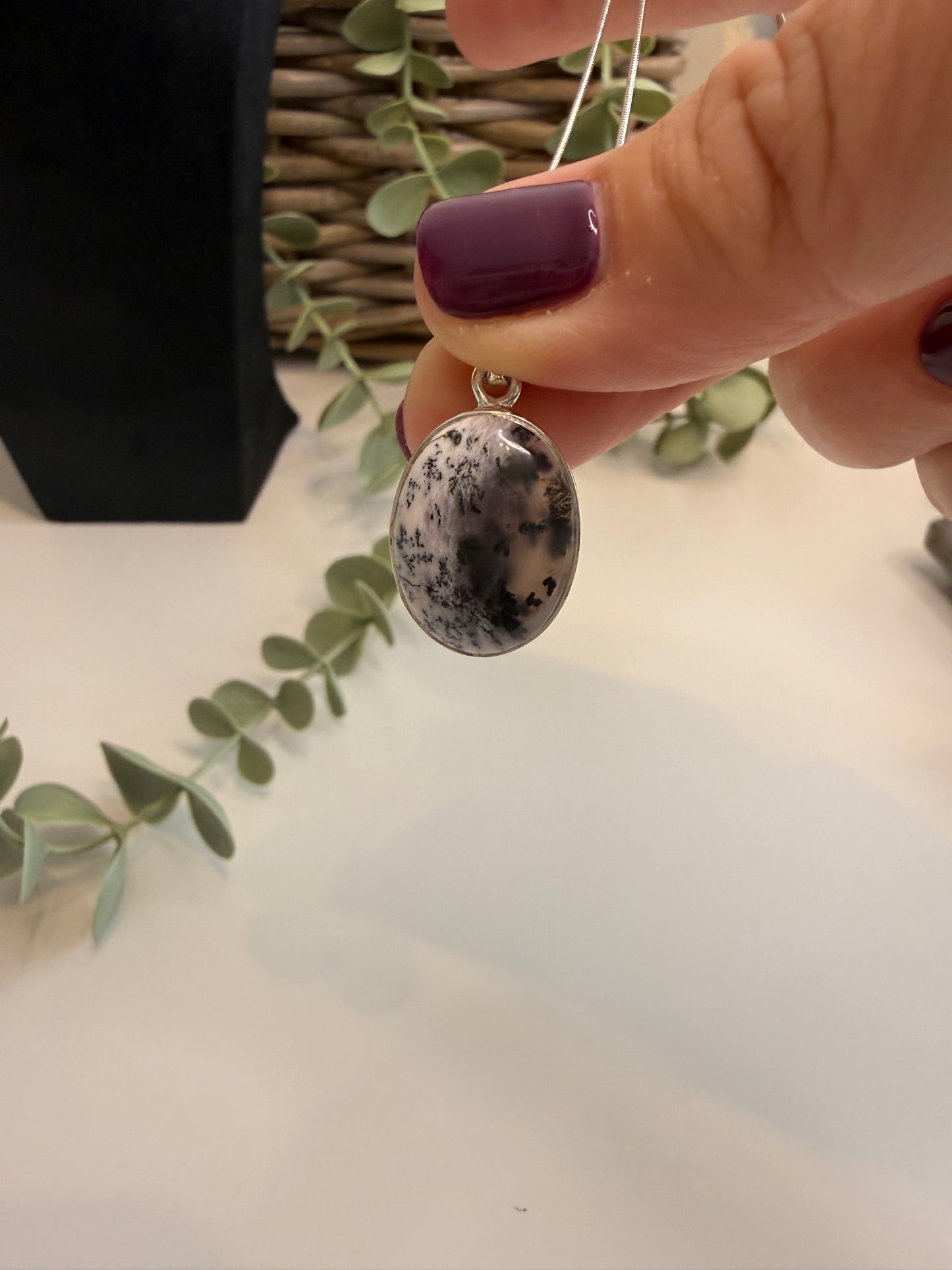 Merlinite Pendant
