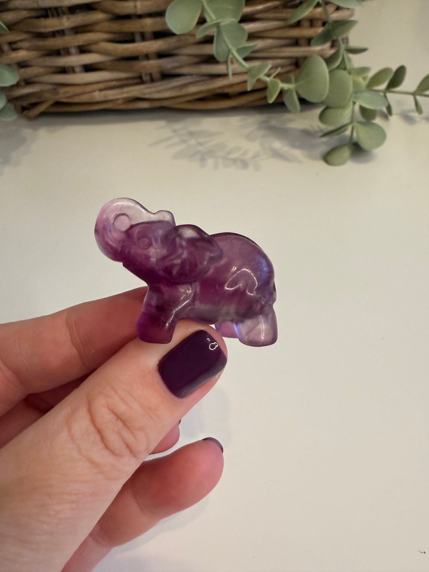 Fluorite Elephant
