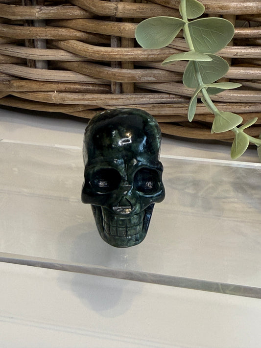 Seraphinite Skull