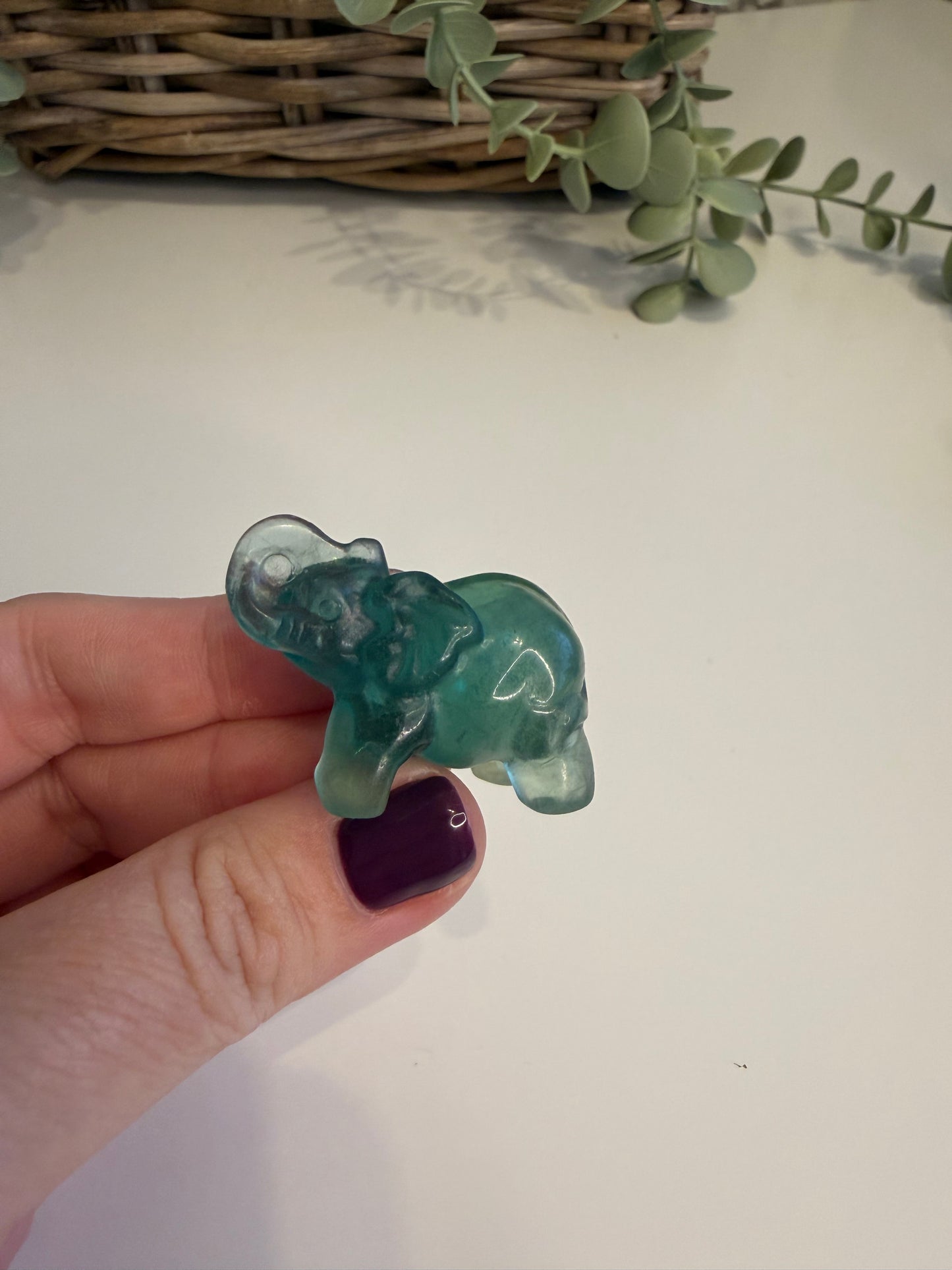 Fluorite Elephant