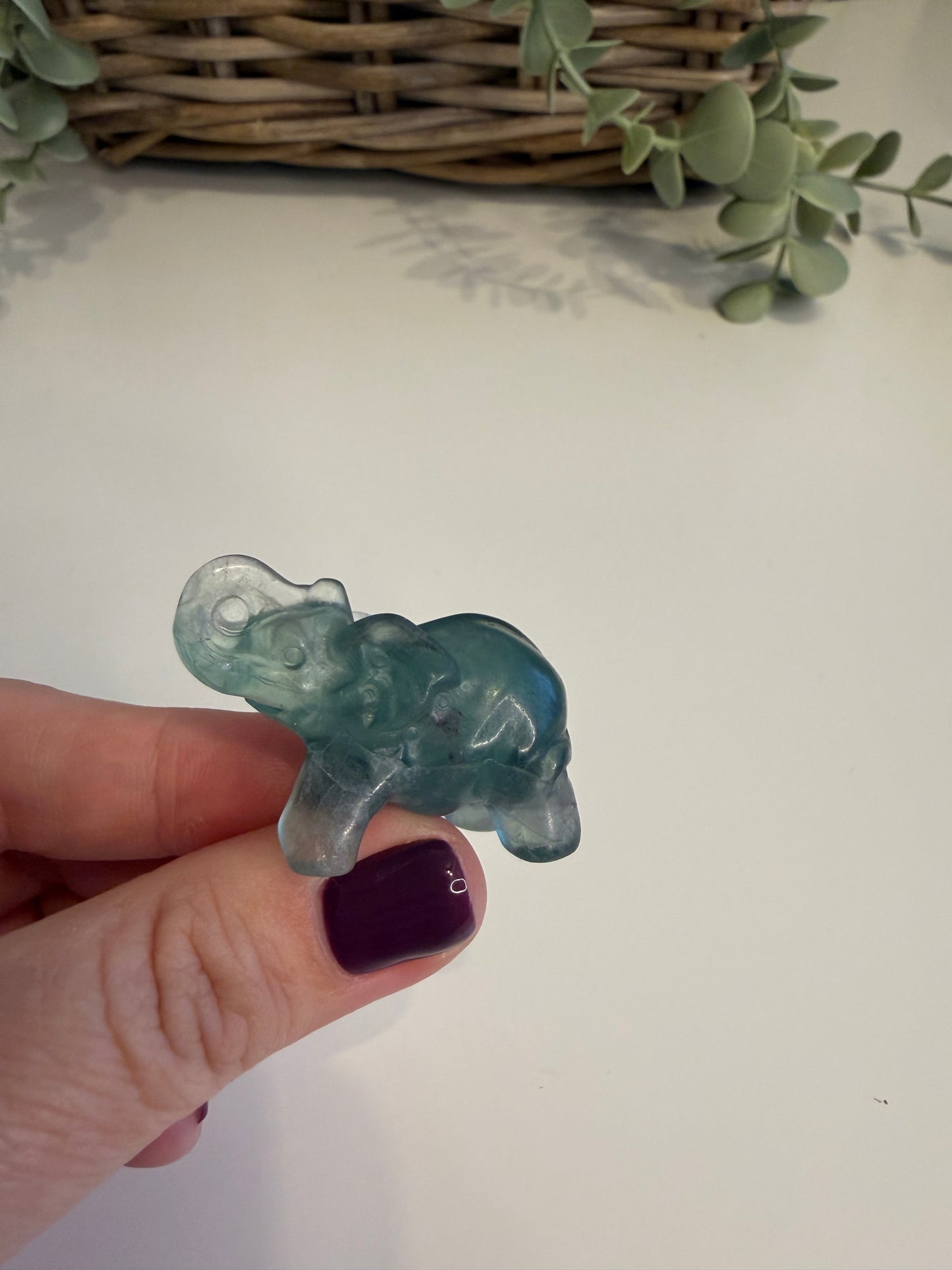 Fluorite Elephant