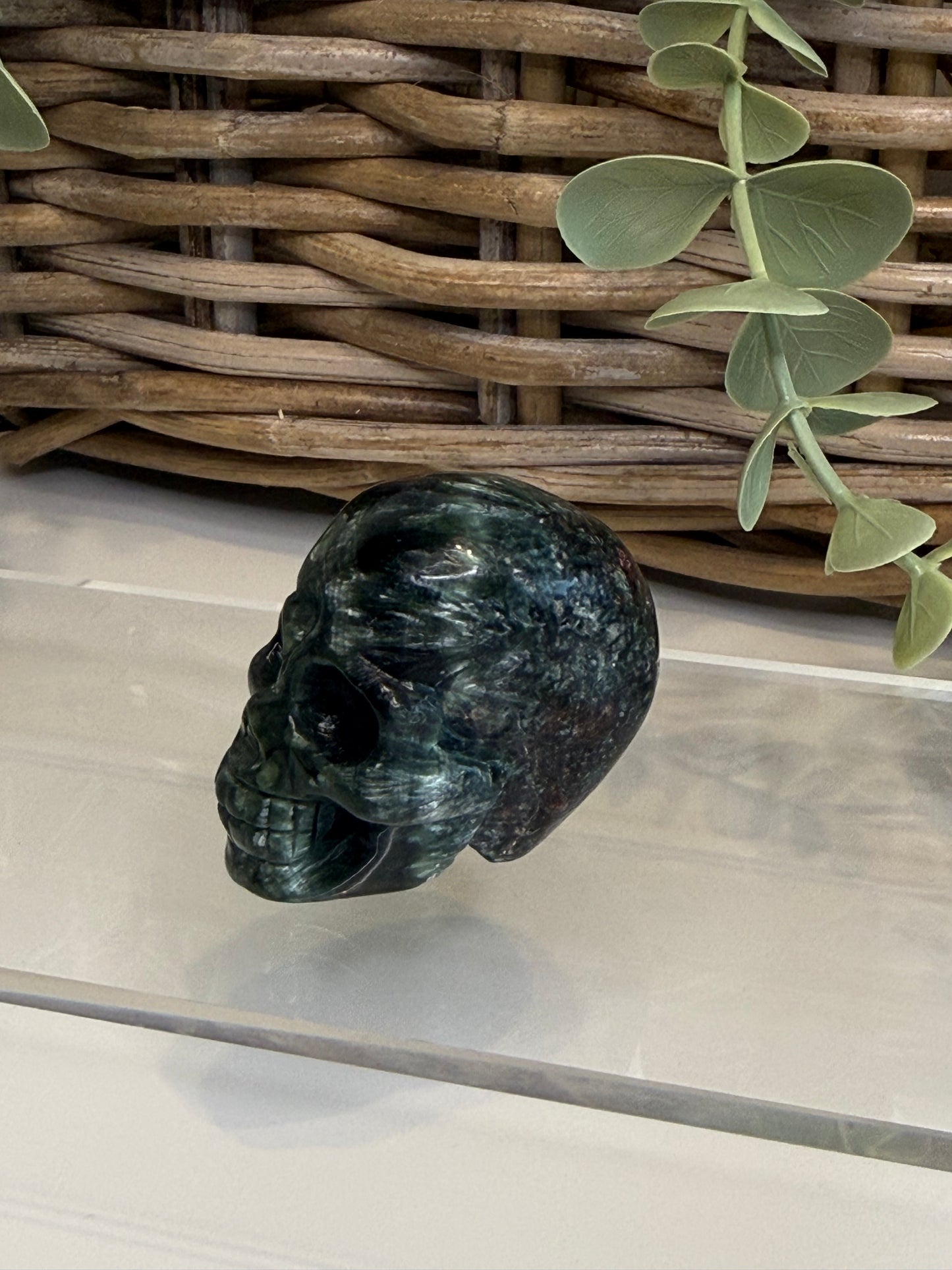 Seraphinite Skull