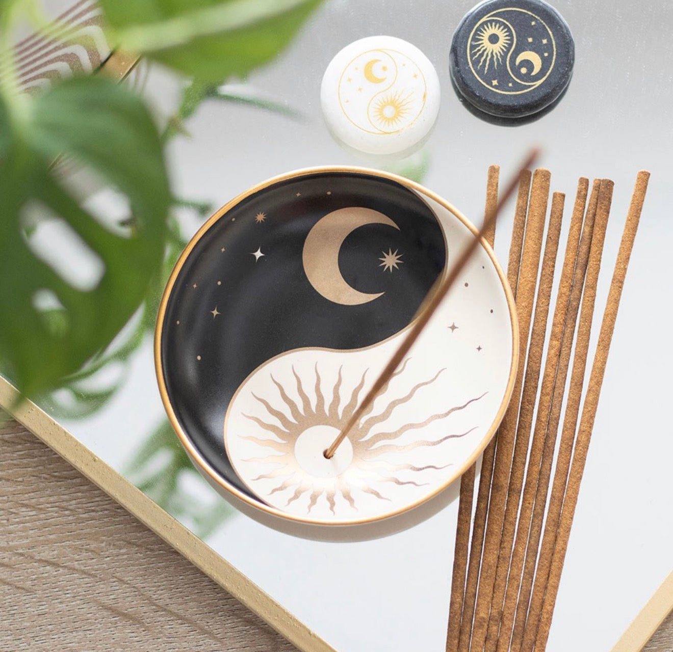 Yin Yang Incense Holder