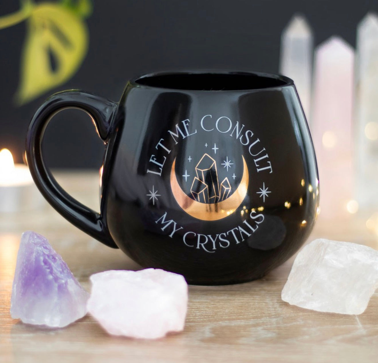 Crystal Slogan Mugs